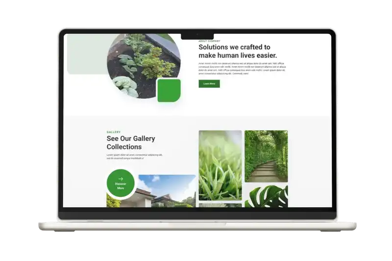 Landscaping Website Design