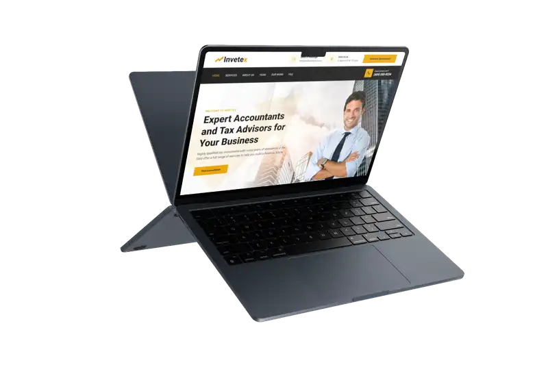 Finance Website Design